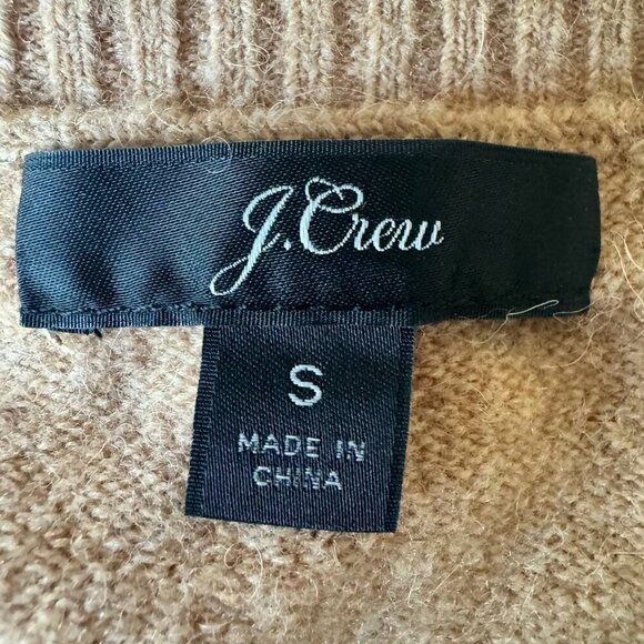 J. CREW Rhinestone Wool-Blend Trendy Color Sweater - Size Small - Picture 5 of 7